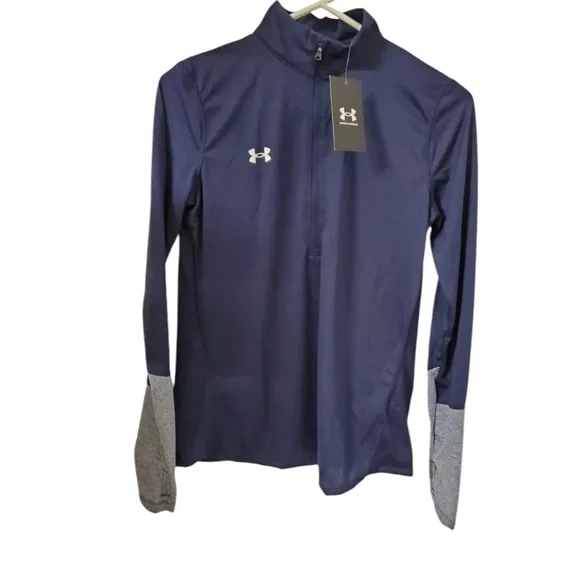 Under Armour Women's Blue and Gray Top - Picture 13 of 13